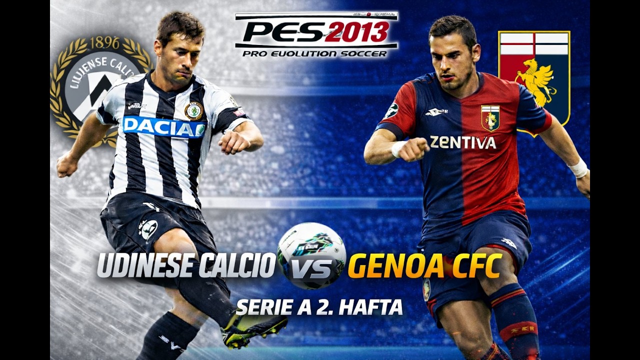 PES 2013 | Udinese Analig #4 | vs. Genoa CFC