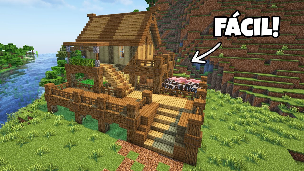 Como Construir uma Casa de Sobrevivência🏠 Minecraft Tutorial