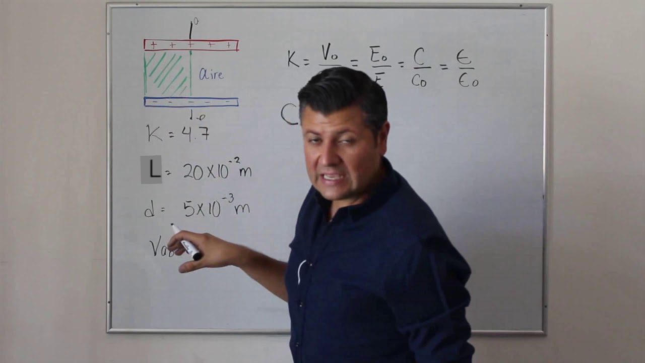 Ejercicio 2. Capacitores (con dieléctrico)