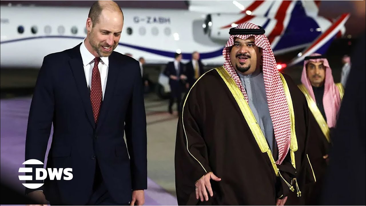FULL HISTORIC VISIT: Prince William Arrives in Saudi Arabia for Historic First Official Visit | AC15