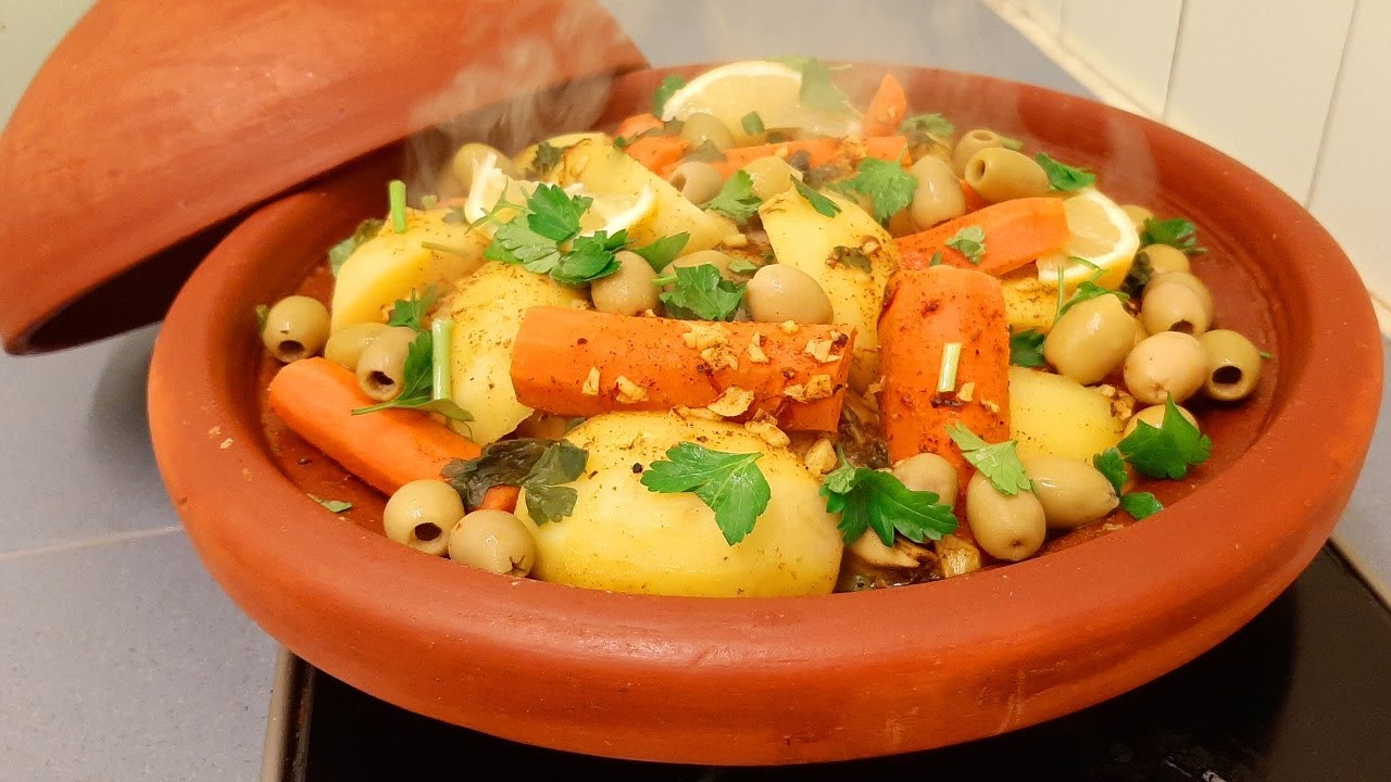 Tajine Marocain Légumes à la Dinde