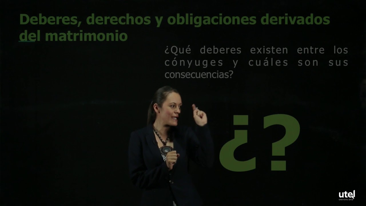 Deberes, derechos y obligaciones derivados del matrimonio | UTEL Universidad