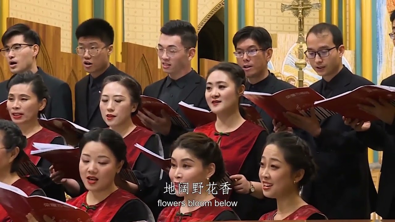 19 胡爱德、赵紫宸《清晨歌》Hu Aide and Zhao Zichen, “Golden Breaks the Dawn”