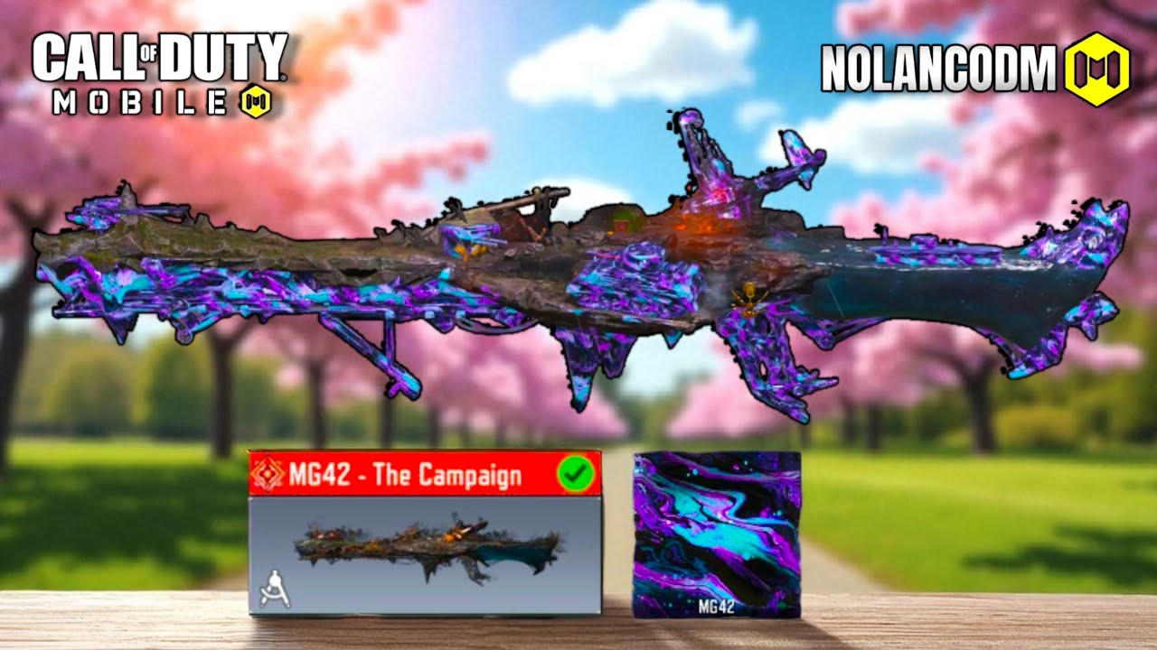 🤯 MG42 - THE CAMPAIGN EN CAMUFLAJE GAMBITO HUNDIDO 😍 | MG42 MÍTICA + TEMPLARIO MÍTICO | COD MOBILE 