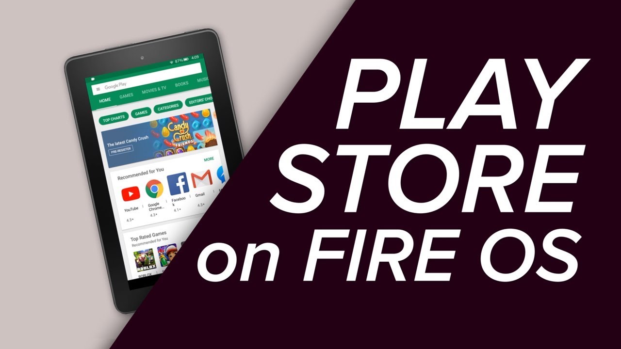КАК установить Google Play Store на планшет Amazon Fire!