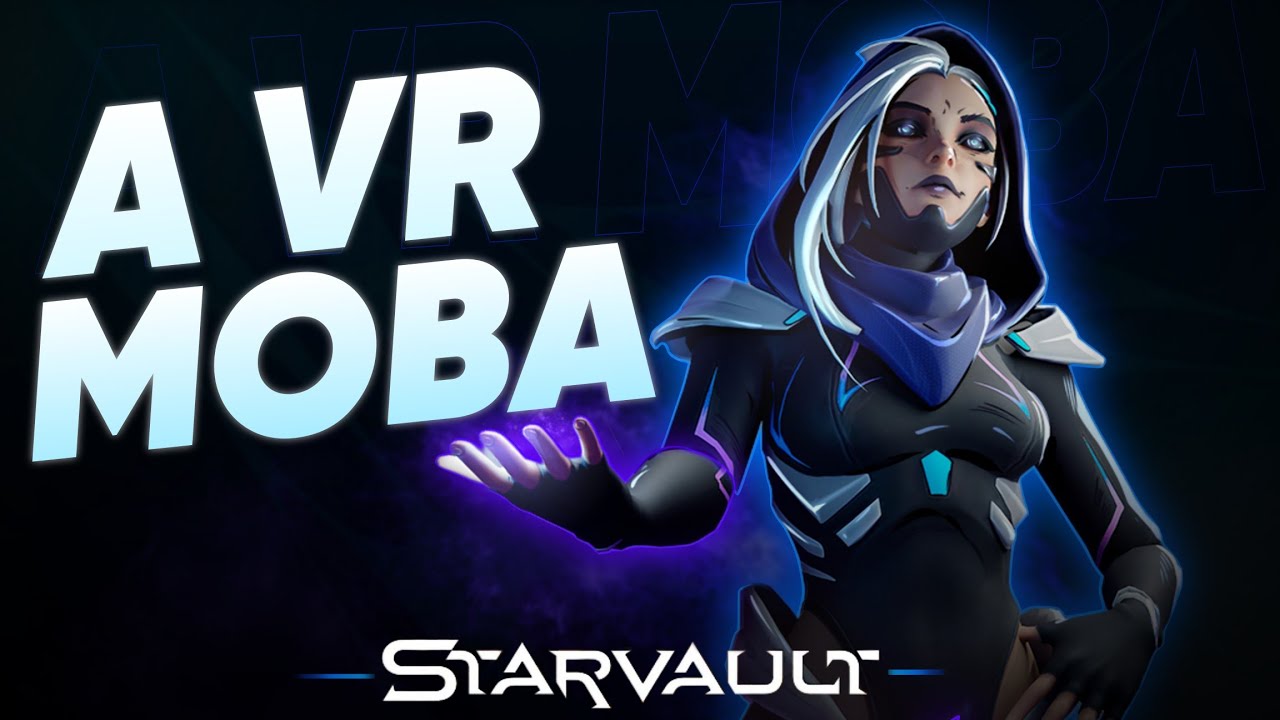 Играем в одну из немногих VR-MOBA!! | StarVault