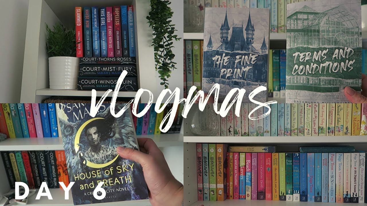 Updated Bookshelf Tour 2022 | VLOGMAS