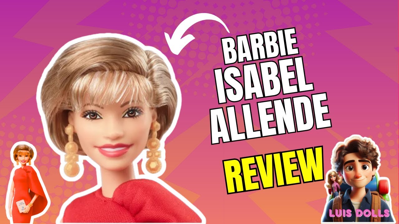 💫 Así es la Barbie Isabel Allende de Mattel | Inspiring Women Collection 2024