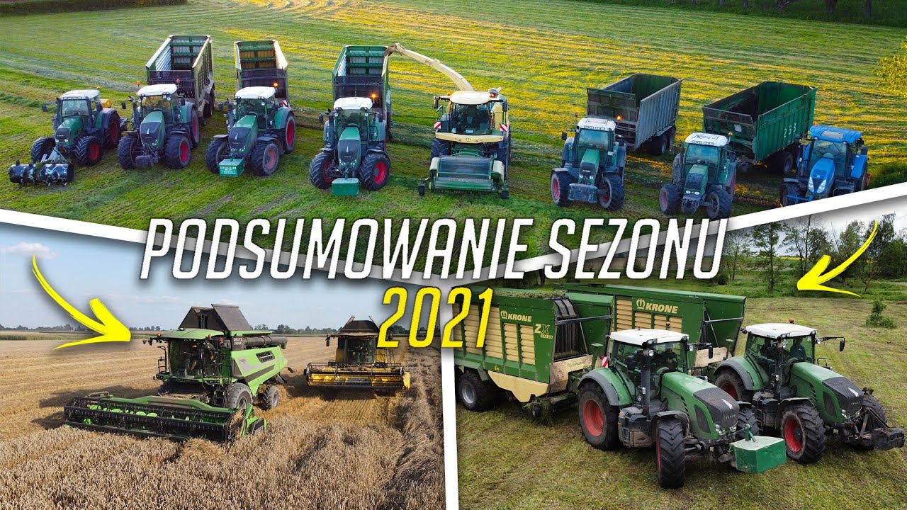 Podsumowanie Sezonu 2021 w UR Blejk ! | Fendt | Krone | New Holland