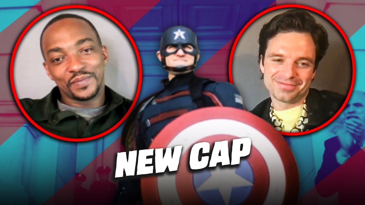 Anthony Mackie and Sebastian Stan React to New Captain America | The Falcon and the Winter Soldier