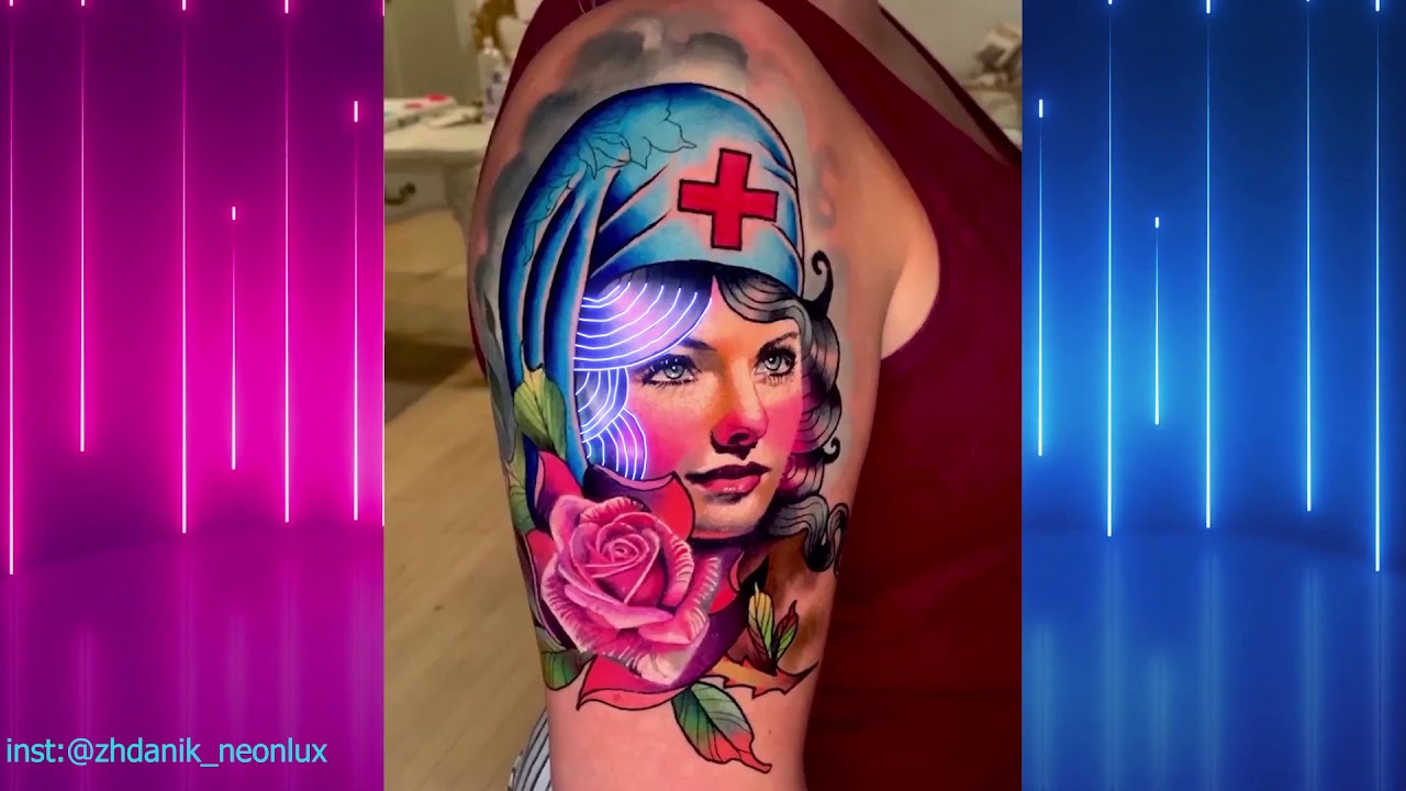 NEON TATTOO | AFTER EFFECTS NEON TATTOO | НЕОН ТАТУ