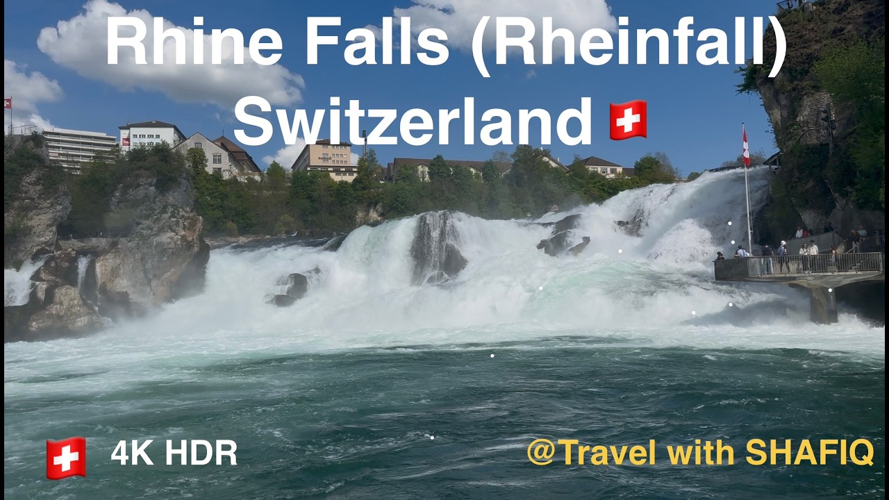 Rhine Falls - Rheinfall - Zurich - Switzerland Vlog