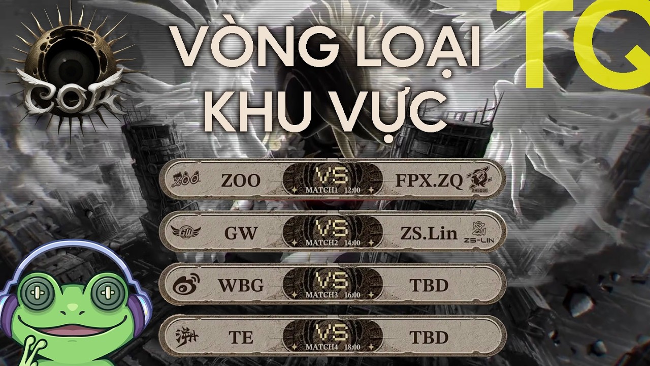 COA9 - VÒNG LOẠI KHU VỰC TRUNG QUỐC | TUẦN 2 NGÀY 3