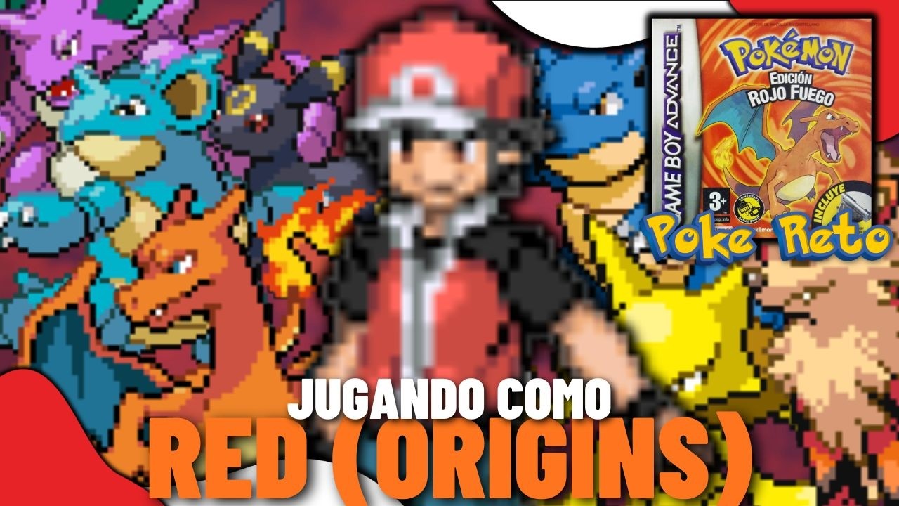 👑  ¿ME PUEDO PASAR POKÉMON ROJO FUEGO CON EL EQUIPO DE RED DE ORIGENES? [RETO POKÉMON] 👑