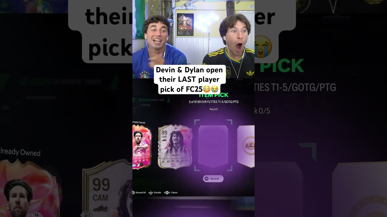 We opened our LAST player pick of FC25😳😭