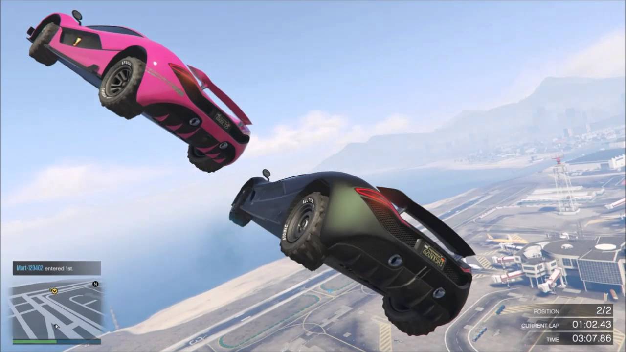ALPHYX STUNT RACES #1 - GTA V Online Jobs