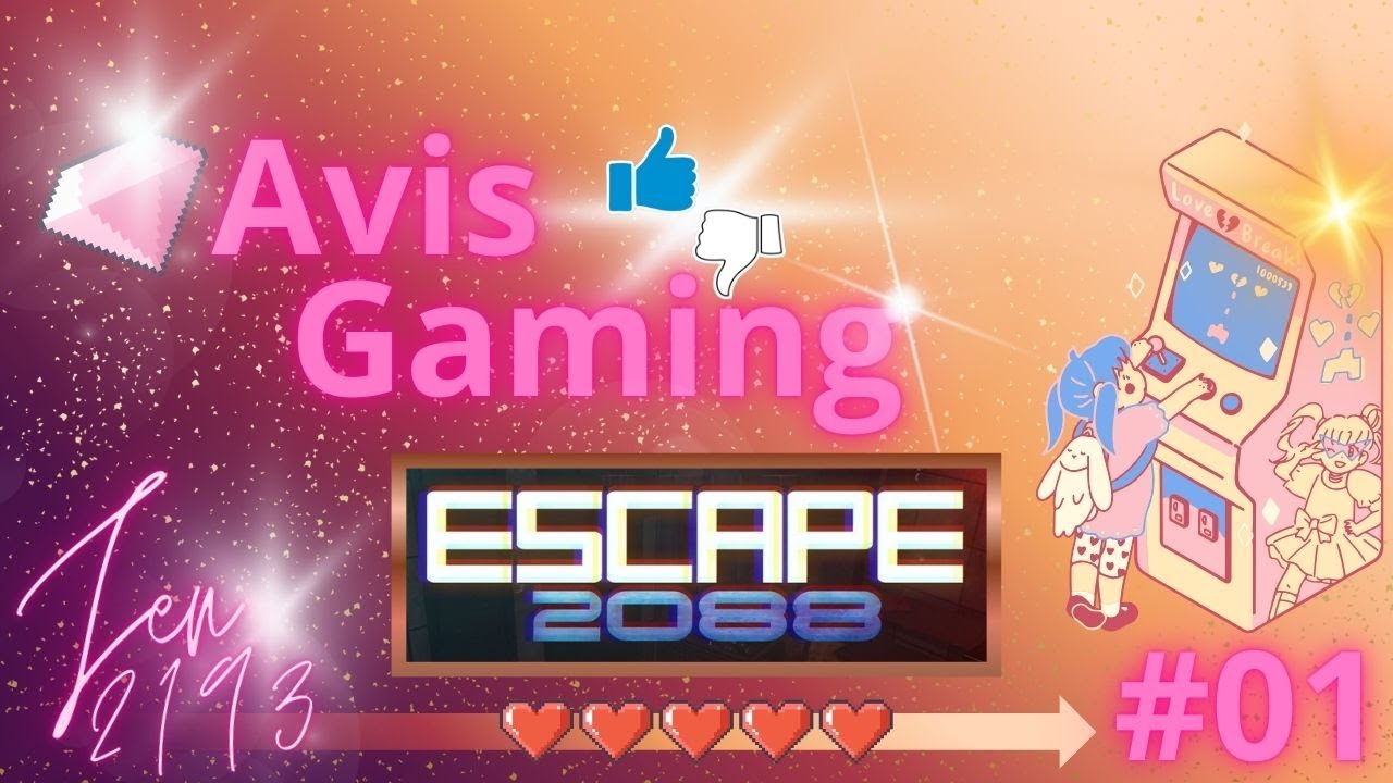 AVIS GAMING #01 - ESCAPE 2088 | Test, Critique Compl&egrave;te (sans spoils) & Note !