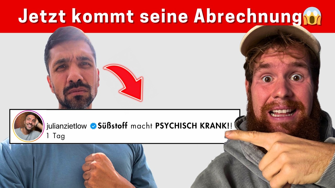 Julian Zietlow zerfetzt Süßstoff-Sekte und beichtet UNVERÖFFENTLICHTES