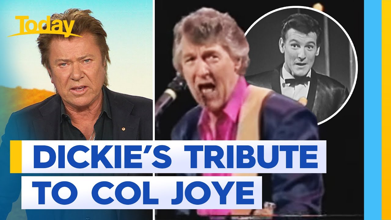 Dickie pays tribute to Australian music legend Col Joye | Today Show Australia