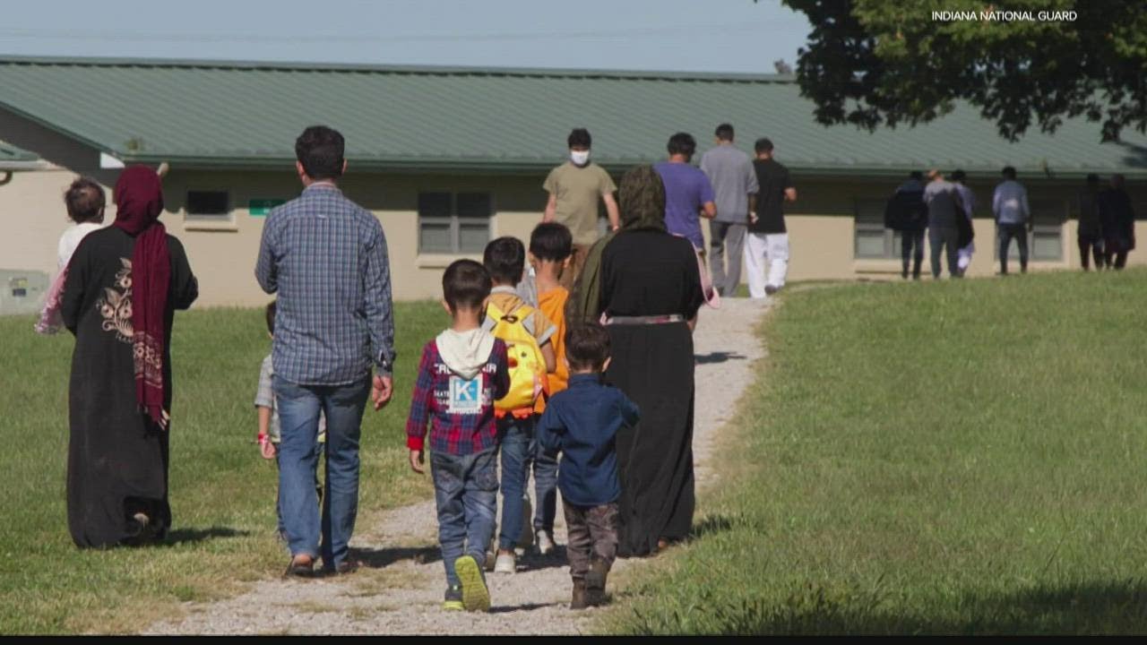 More than 6,000 Afghan evacuees now at Camp Atterbury