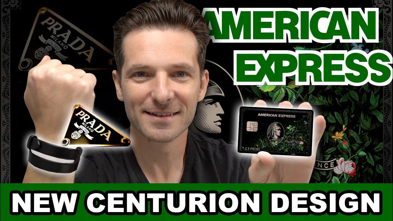 Арт-дизайн кредитной карты American Express Centurion Black + распаковка и обзор Prada Wearable