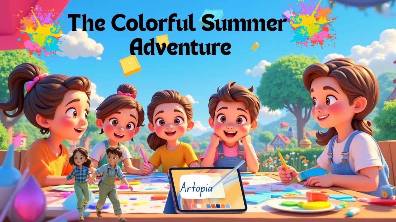 The Colorful Summer Adventure | Fun Learning for Kids