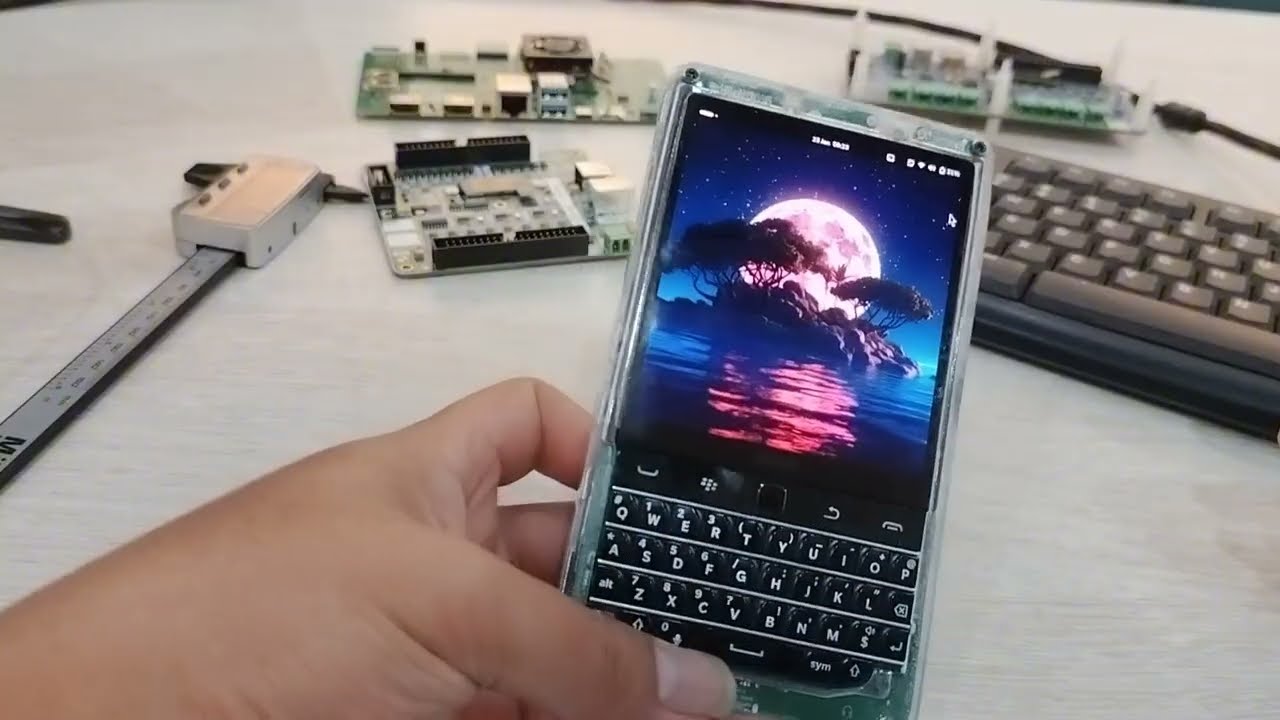 piBrick PocketCM5 Demo 2 - With Transparent Case