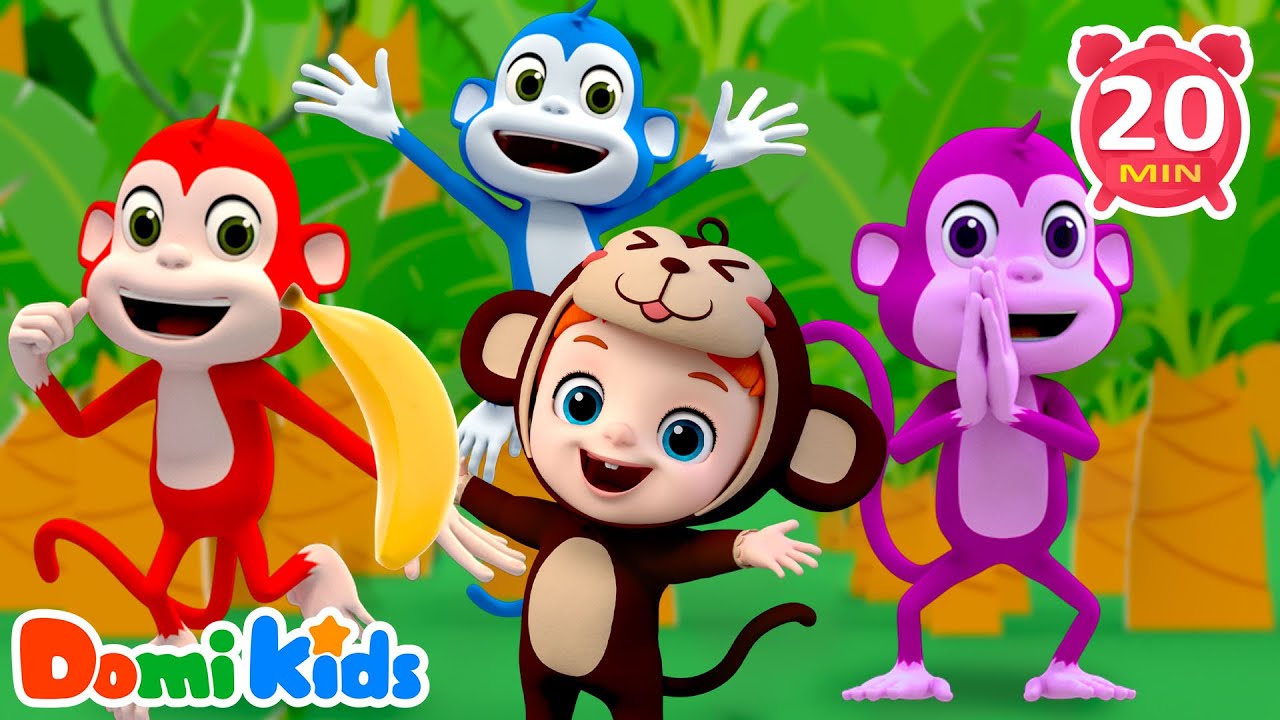 Let's Dance with Cheeky 'Monkeys'! | Animals for Kids | Animals Songs, Nursery Rhymes | Animal Party