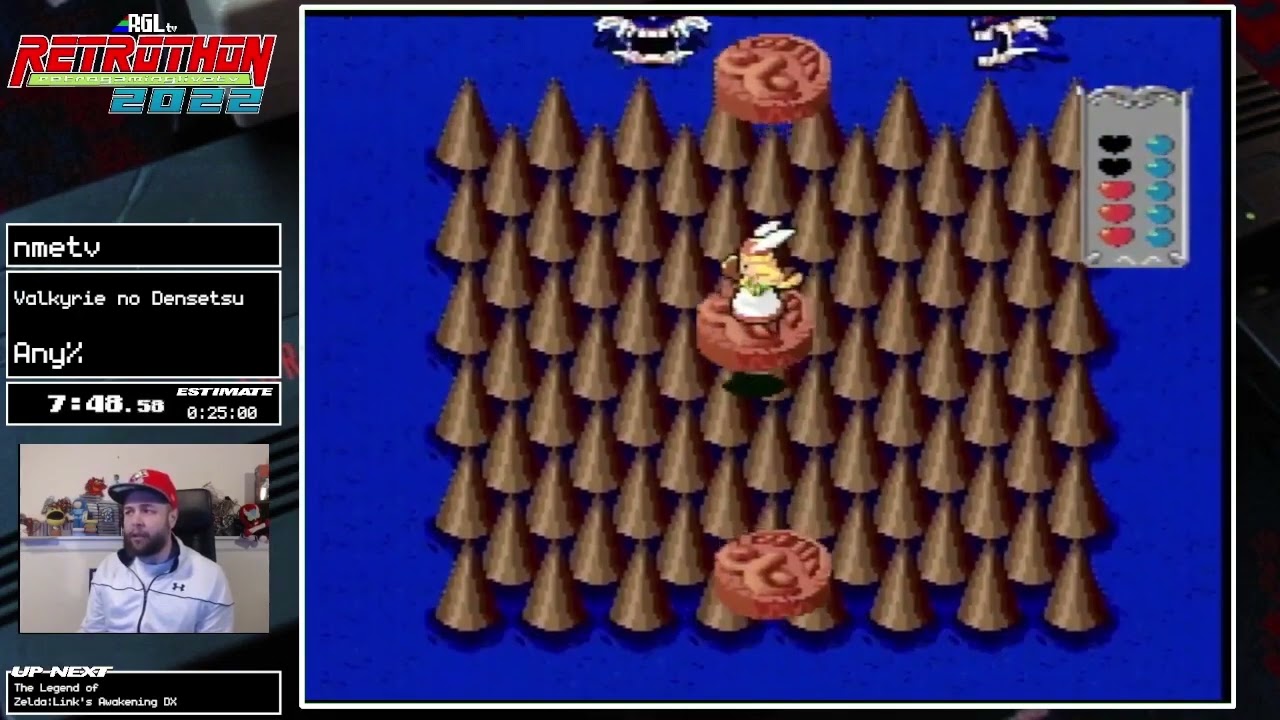 RGLtv Retrothon 2022 - (080) Valkyrie no Densetsu (any%) by NMEtv