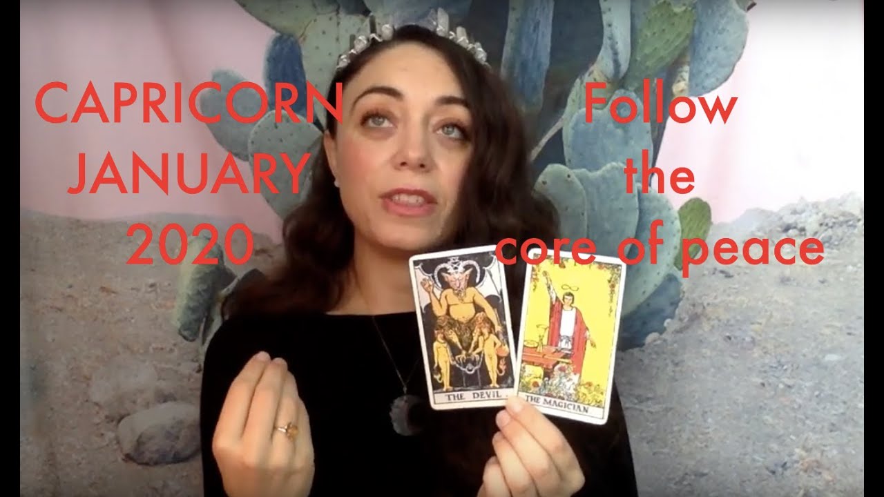 Capricorn January 2020 - Travel light.