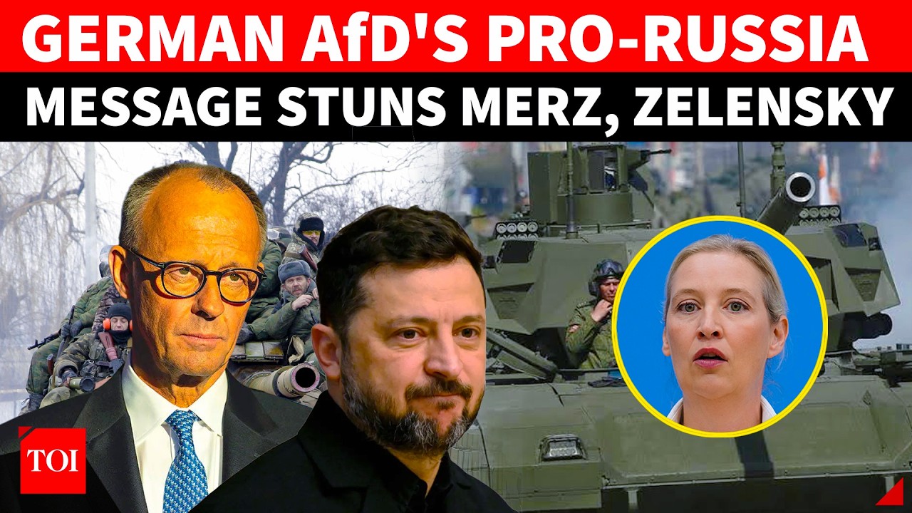 'Ukraine War A Slow-Motion Suicide For Europe': AfD Leader Blasts EU Role, Sends Message To Putin