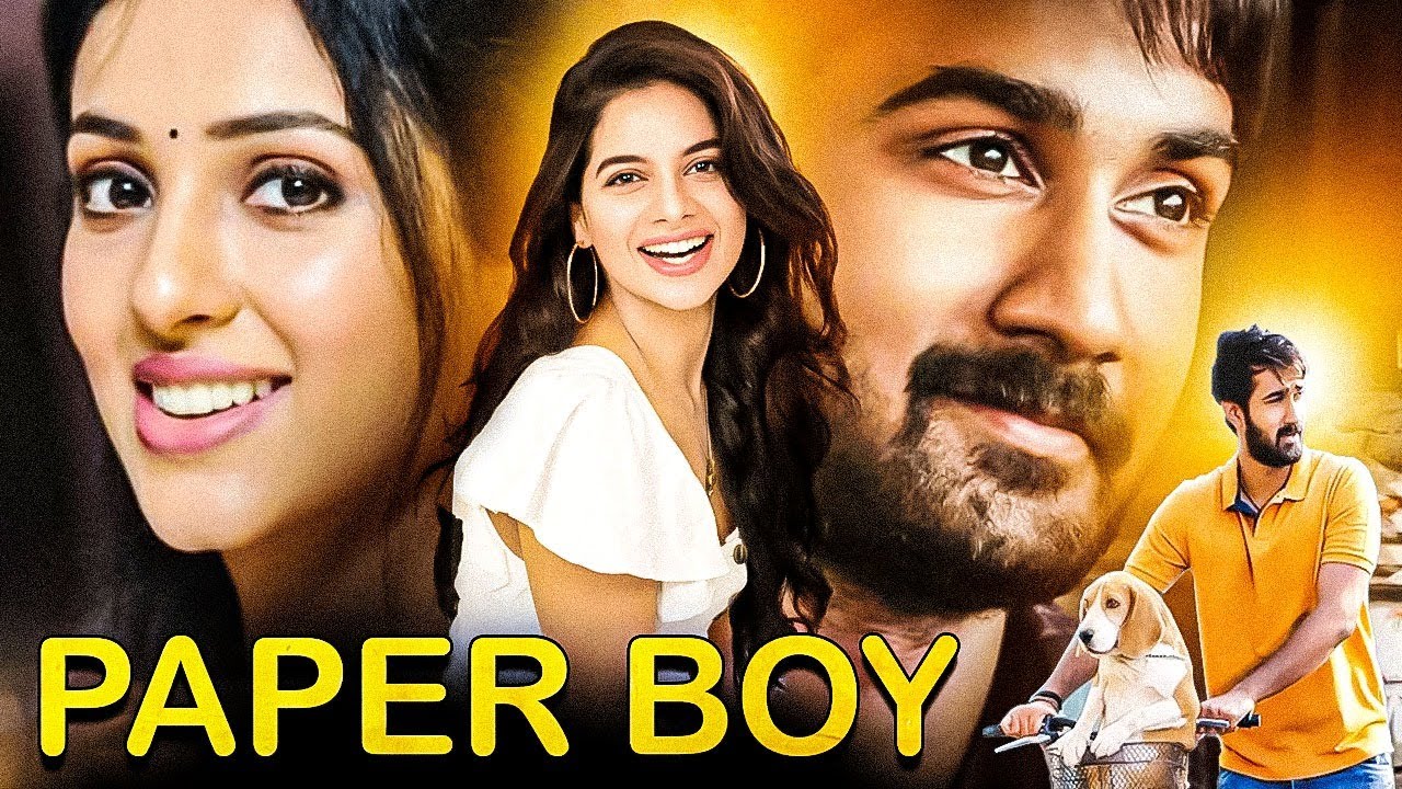 Paper Boy Hindi Dubbed Full Romantic Movie | Santosh Sobhan,Riya Suman, Tanya Hope | 2024 New Movies