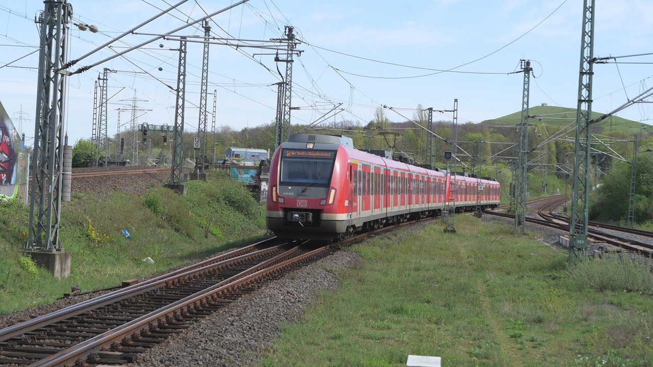 Eisenbahnverkehr in Offenbach Ost Mit Br 430 423 403 412 622 193 146 411 415 445 275
