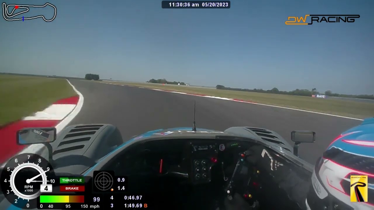 Radical SR3 Snetterton 300 Pole