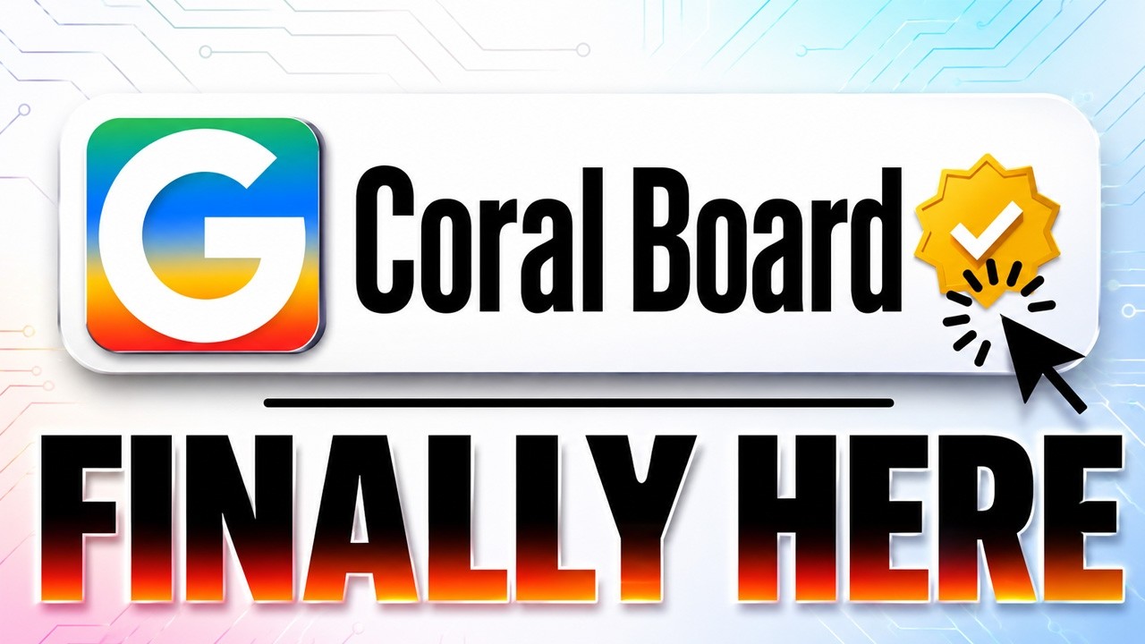 Новая плата Google Coral &mdash; это ПРОСТО БОМБА!