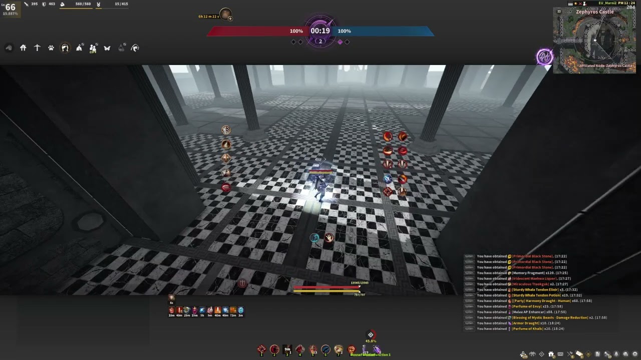 Succession Warrior | Edana | 1v1 Zephyros Castle fight. 2025-10-26