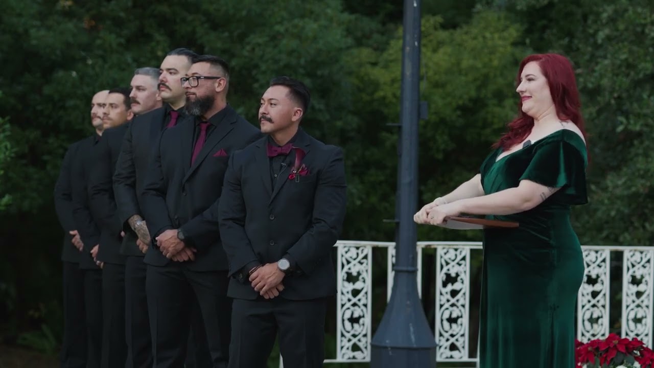 Wedding Ceremony at Azalea Lodge Mead Botanical Garden | Bianca + Brandon | Pixel Groves
