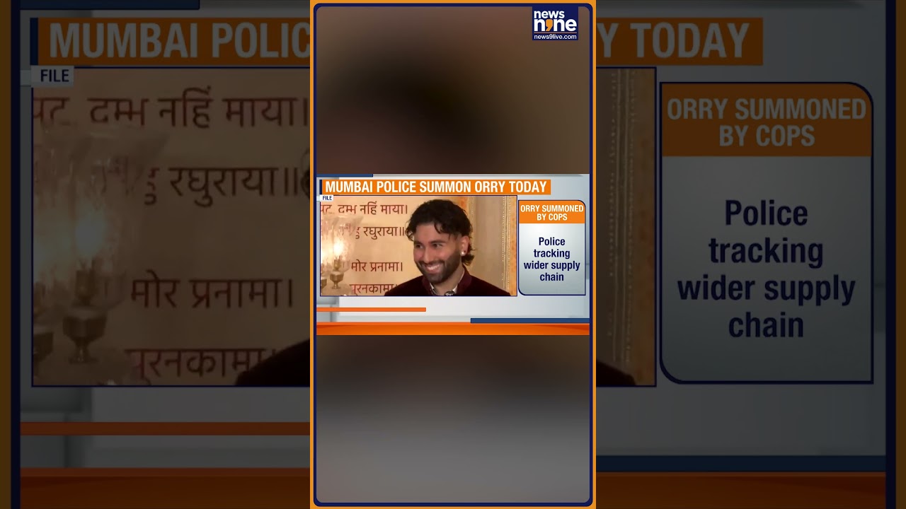 Mumbai Police Summons Influencer Orry in Rs 252 Crore Drugs Case | news9