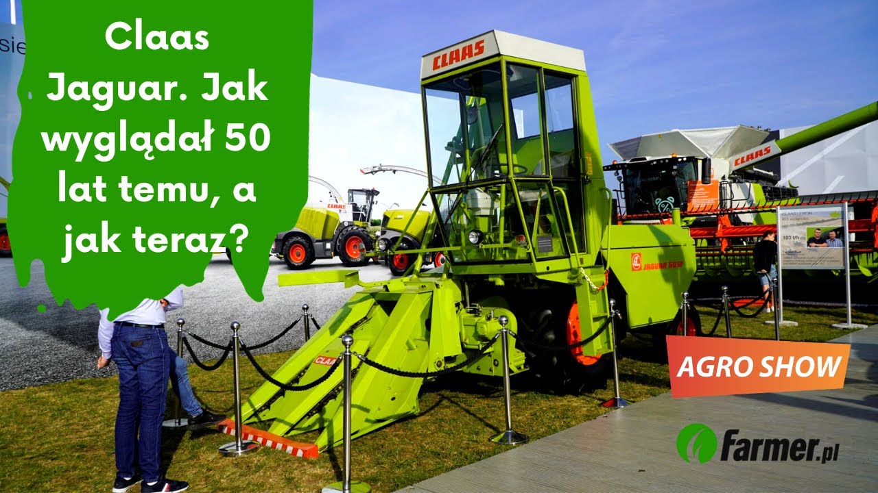 Agro Show 2023: Claas Jaguar. Jak wyglądał 50 lat temu, a jak teraz? | Farmer.pl