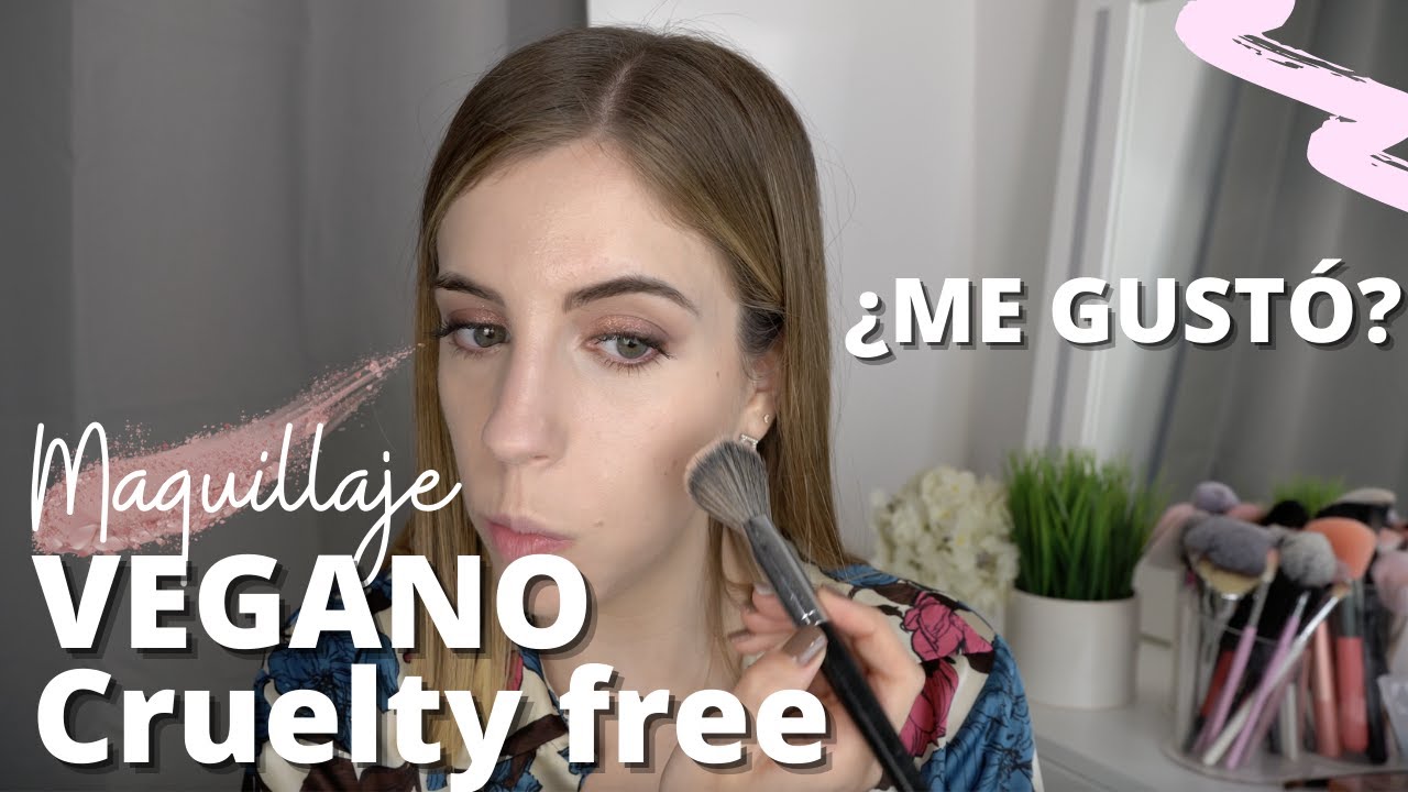 PROBANDO MARCA NUEVA MAQUILLAJE VEGANO Y CRUELTY FREE...&iquest;ODI&Eacute; O AM&Eacute;? 👀