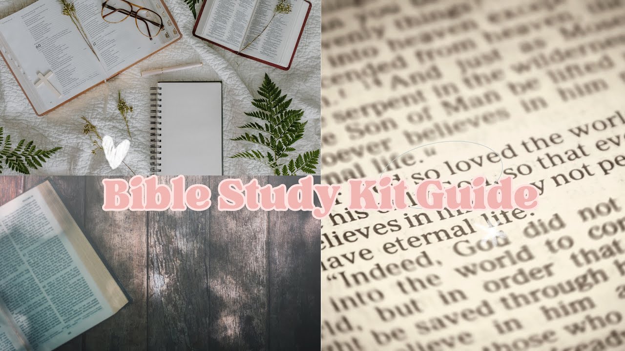 A Guide To Creating Your Own Bible Study Kit + Prayer Closet Giveaway Details!