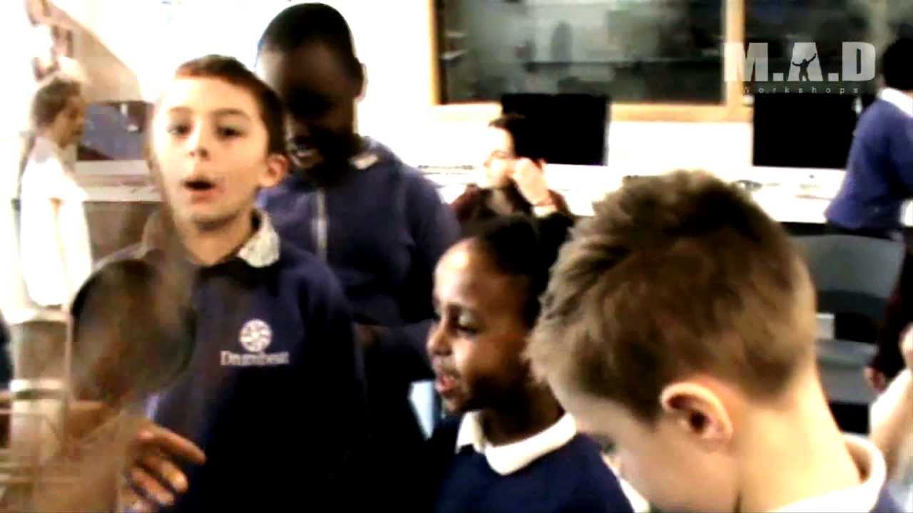 @MAD_Workshops Visits Drumbeat Primary School for Arts Week