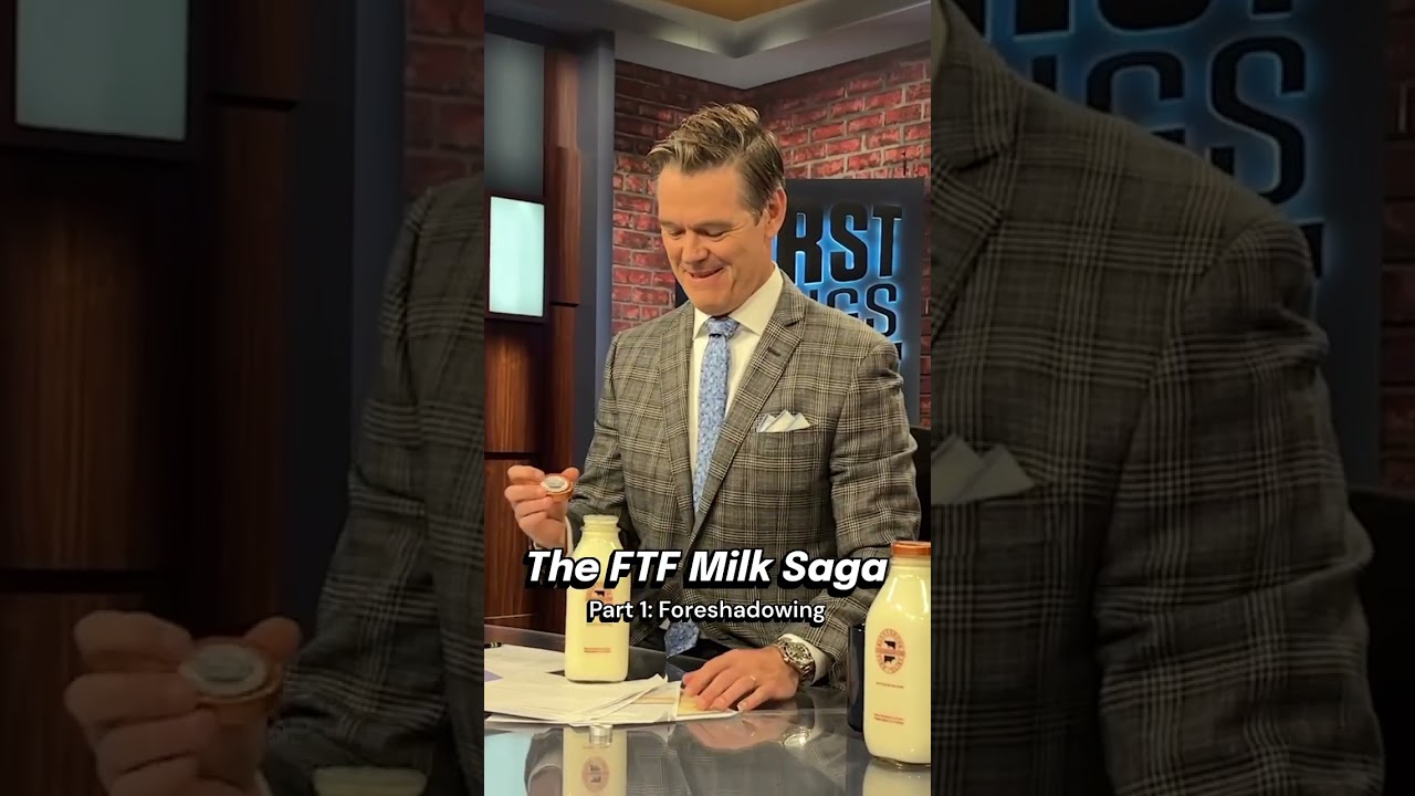 The milk must be shaken 🥛 