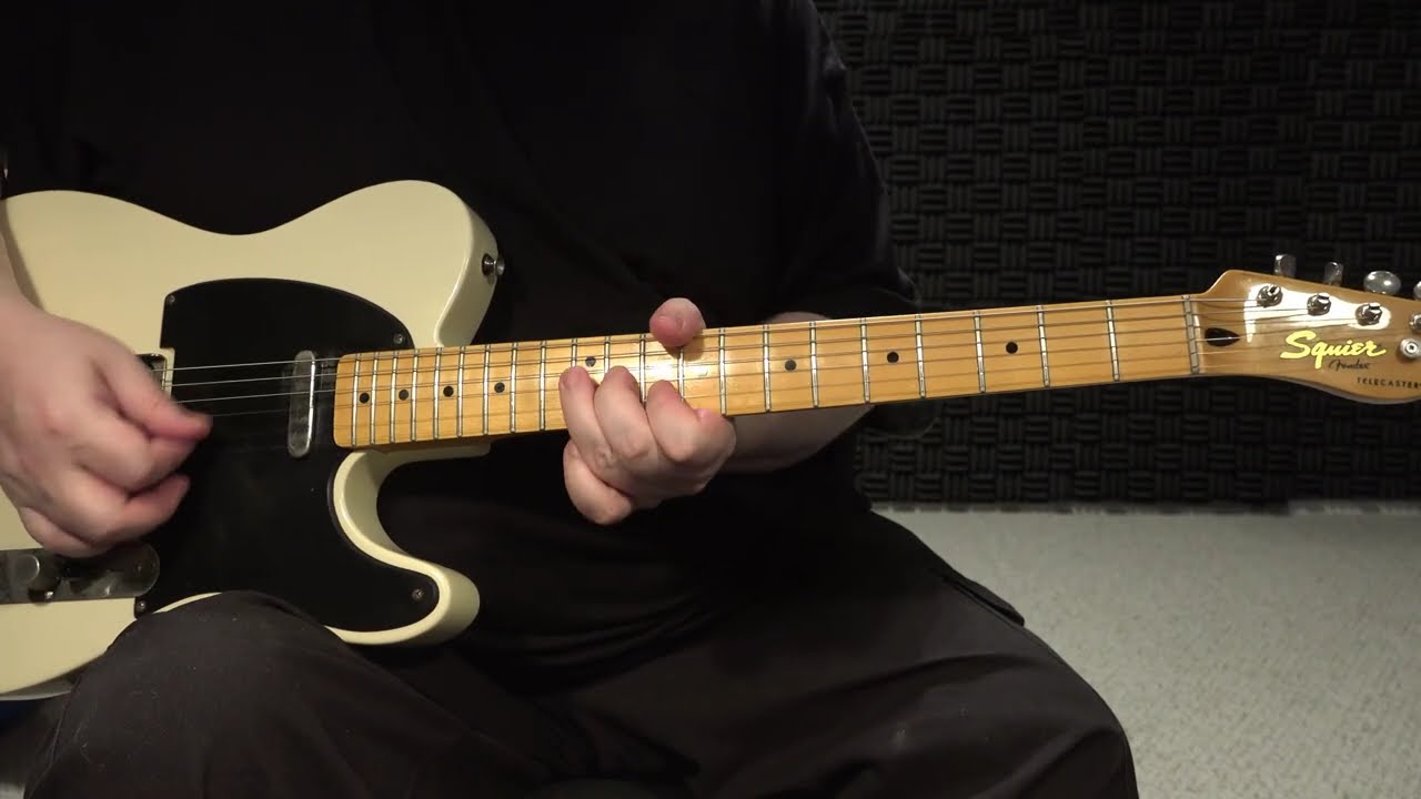Night Drive Guitar Lesson Demo + Backing Track - The Ventures