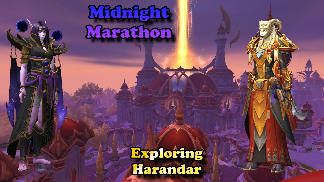 Midnight Marathon Day 3 - Exploring Harandar and Voidstorm - Drops
