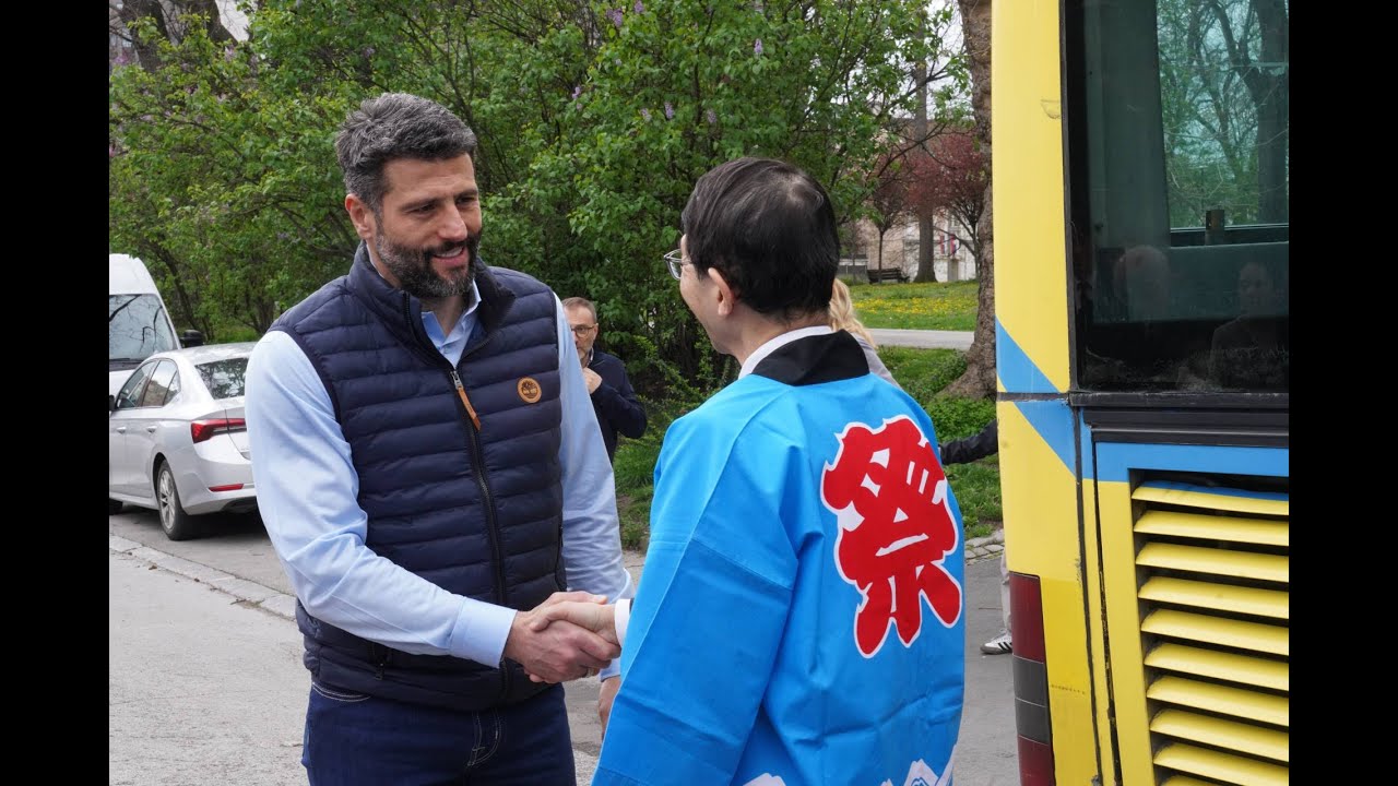 Šapić: Hvala Vladi Japana, danas sami obnavljamo vozni park - 29.3.2025.
