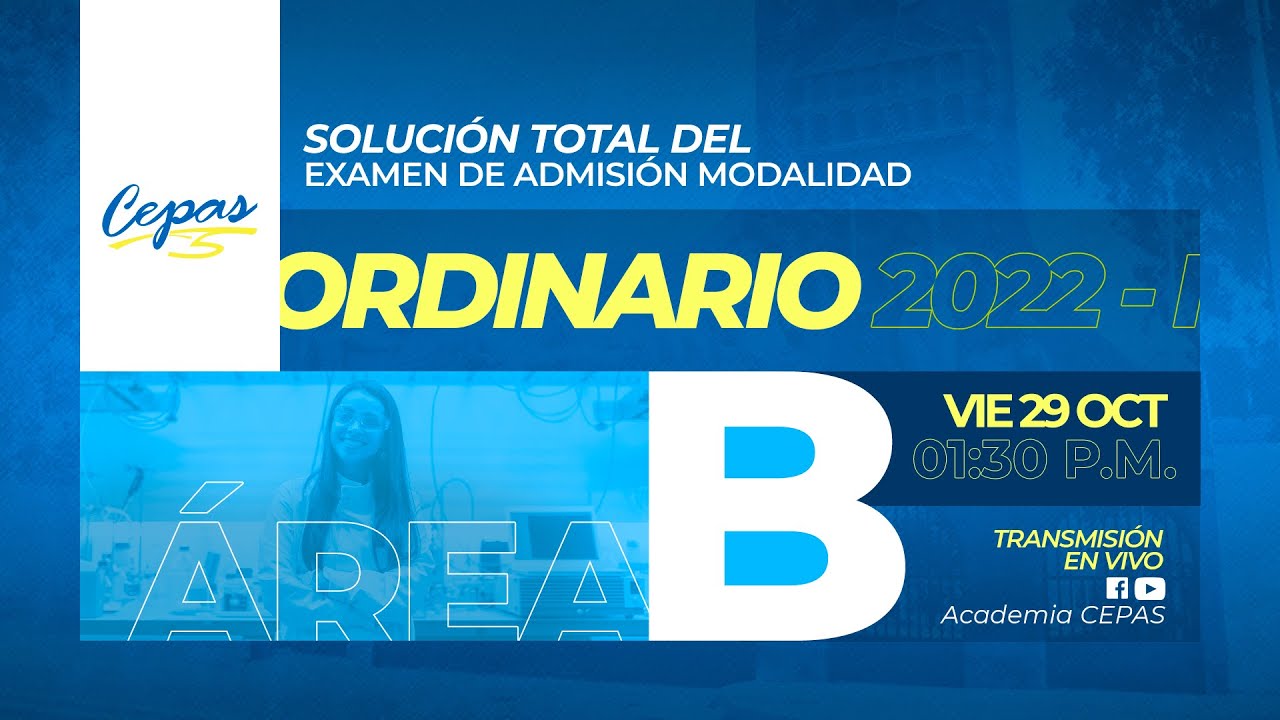 ✅Solucionario examen de admisión UNT 2022 - I | modalidad ORDINARIO | área B