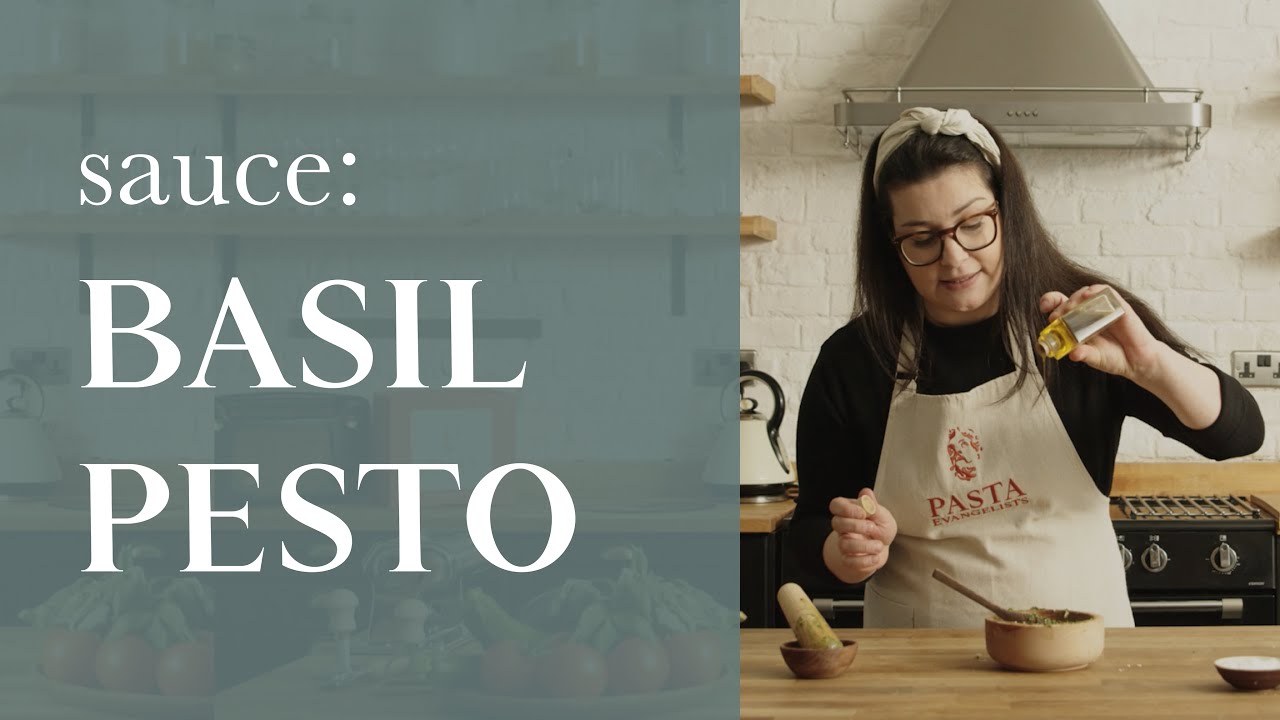 How to make basil pesto