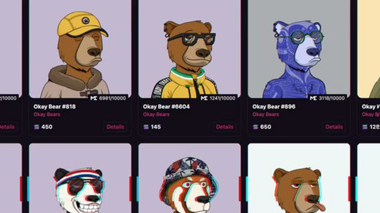 NFT Project Okay Bears Signs Licensing Deal With IMG