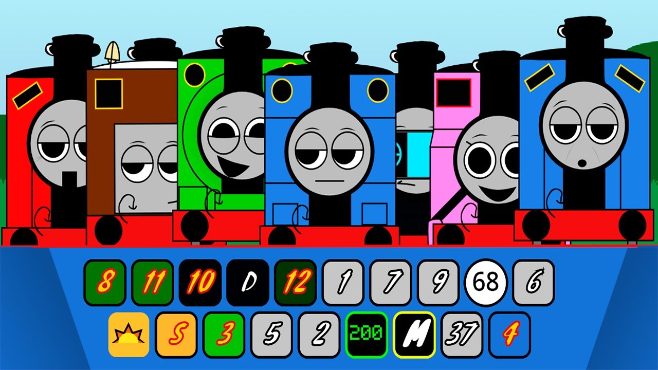 Sprunki STEAMED Retake Continued! THOMAS Sprunki NEW Mod Gameplay